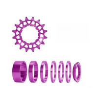Besttoolifes Single Speed Flywheel 16T 18T Aluminum Alloy CNC