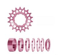 Besttoolifes Single Speed Flywheel 16T 18T Aluminum Alloy CNC