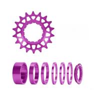 Besttoolifes Single Speed Flywheel 16T 18T Aluminum Alloy CNC