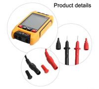 Besttoolifes Smart Digital Multimeter, 6000 Count True RMS, Auto Range, Voltage Current Resistance Continuity Testing, Backlit Display, ABS Material(Orange-A)