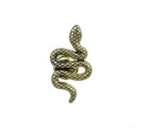 Besttoolifes Snake Shape Zinc Alloy Drawer Knob Cabinet Pull for Dresser Cupboard Door Children Room Vintage Copper Finish Options(Ancient Gold)