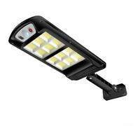 Besttoolifes Solar Street Light, Black ABS, 51.5x16.8cm