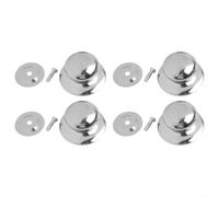 Besttoolifes Stainless Steel Lid Handle for Cookware - Heat Resistant Pot Lid Replacement Knob with Anti-Scalding Design, For Durable Pan Lid Fixing Handle Set, 4PCS
