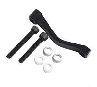 Besttoolifes Stainless Steel Post-Mount Disc Brake Adapter for, & Avid Calipers - +20mm Offset, Compatible with PM Mount Forks and Frames, Front/Rear Use