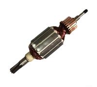 Besttoolifes Stator and Rotor Set with CB350 Carbon Brushes and Bearings Compatible with for Makita HR4001C HR4011C Rotary Hammer, Includes Parts 513633-7 and 625758-6, Metal Construction
