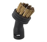 Besttoolifes Steam Mop Attachments and Handheld Steam Cleaner Nozzles Compatible with Kitfort KT-1000-03, Includes Crevice Cleaning Tool, Nylon and Copper Wire Round Brush(SMALL NYLON BRUSH)