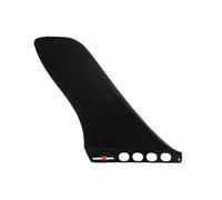 Besttoolifes Surfboard Tail Fin for Inflatable Paddle Board and Longboard - 25 x 18.5 cm Central Stabilizer Fin, Tool- Installation, Lightweight Plastic Surf Fin