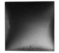 Besttoolifes Table Tennis Rubber Sheet, Table Tennis Bat Replacement Rubbers Sheet, Table Tennis Racket Rubber, Table Tennis Rubber Hard Sponge For Ping Pong Fast Attack Red/Black(Black)