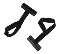 Besttoolifes Tie Down Loops for Vehicle Hood or Trunk - Heavy-Duty Nylon Quick-Release Anchor Straps, 2-Pack, 8.3 in Webbing, Compatible with Kayaks, Canoes, Paddleboards