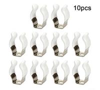 Besttoolifes Tool Spring Terry Clips 10 Pack - Heavy Duty Garage Tool Organizer Clips for Workshop Wall Mount Storage - Manganese Steel Spring Steel Storage(12mm)
