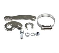 Besttoolifes Torque Arm for Electric Bicycles - M14 Steel C-Shaped Gasket Set (8 pcs), Compatible with Front & Rear E-For Bike Hub Motors, Axle Bend and Dropout Damage