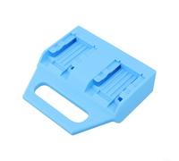 Besttoolifes Turquoise Battery Holder for DeWalt 14V 18V - ABS Plastic Battery Organizer, Workbench & Garage Storage Solution, Tool Rack for Vehicles(blue)