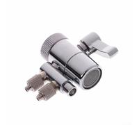 Besttoolifes Two Way Faucet Diverter Valve, 1/4 Tubing, Perfect For Water Filters And Purifiers, Brass Material For Countertop Water Filter