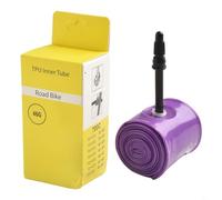 Besttoolifes Ultralight 32g 700c Road Inner Tube Lasting Puncture Resistant Tire Tube for 23c for 25c 28c 30c 32c 35c 38c 40c 42c 45c 48c 50c Elite Strength (gravel3550C FV45)