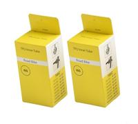 Besttoolifes Ultralight 700c Inner Design for and Puncture for Tires 35c50c 46g Easy to Carry Tube Elite Strength Plus Road Resistant with 60mm Valve (2PCS 45)