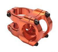 Besttoolifes Ultralight Stem 318x35mm Downhill Elite Handlebar Riser for 286mm Alloy Mountain Strength Hollow Aluminum Portable Structure Fits for Fork (Orange)