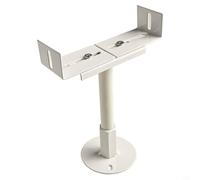 Besttoolifes Vintage Radiator Brackets, Adjustable 18-23 cm Height, Cast Iron Style Support for Column Radiators, White Iron Floor Mounts for Traditional & Mo(1pc)