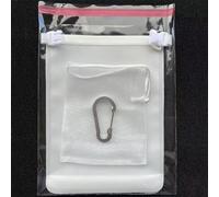 Besttoolifes Waterproof Travel Soap Holder Set with Bubble Mesh Bag and Carabiners, Quick Dry Soap Storage Pouch, Portable Soap Container for Camping, Hi(White)