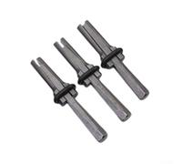 Besttoolifes Wedge and Feather Shims Set 3pcs 14mm x 110mm Heavy Duty Plug Wedge Stone Splitter Hand Tool for Masonry Concrete Rock Demolition Quarrying