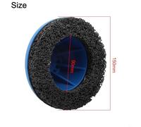 Besttoolifes Wheel Hub Brush, Rust Removal Tool for Car Wheel Hubs and Rotors, 150mm Diameter for Cordless Drills(green)