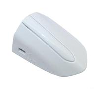 Besttoolifes White Left Driver Side Door Handle Cover Trim Compatible with Fusion 2013-2020 and Edge 2015-2021 Front Exterior Replacement Plastic Part Number DS7Z-54218A15-DC/BEPTM