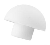 Besttoolifes White Toilet Seat Bumper Set, ABS TPE Buffers, Protecting Seat, Fits Most Usual Toilets, Easy To Install Replacement Kit, 10Pcs(10 x top cover cushion)