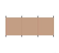 Besttoolifes yellow（no pole）, Portable Camping Windscreen for Outdoor Cooking, Picnics & BBQ - 250 x 70 cm Wind Blocker Made of 210D Oxford Cloth, Includes Ground Spikes, Ropes & Storage Bag