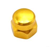 Besttoolifes yellow right, Aluminum Alloy M8 Spindle Nut Screw for DAIWA ABU HISTAR DMK Casting Fishing Reels - 8x5mm Repair Part Compatible with Spindle Assembly