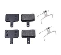 Besttoolifes Zoom Hydraulic Brake Pads for Scooters, Half-Metal Resin Compound, Compatible with For Kaabo For Wolf 11/11+/X Pro/King, For Mantis Pro 8/10, For VSETT 10, For Mi