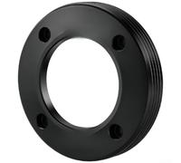 Besttoolsifes Bicycle Crank Side Cover, CNC 6061 Alusmallum Alloy, M30x6mm For SRAM for dub BB30 NX for gx for xx1 for eagle, Anodised Finish For Mountain Bike(Black)