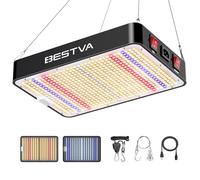 BESTVA 1000W LED Grow Light Full Spectrum Dual-Chip Growing Lamp for Hydroponic Indoor Plants Veg and Flower