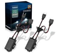 Bestview H7 Canbus Decoder Kits Anti-Flicker Harness, Resistor Anti-Flicker No Error Warning Kit (2 Pack)