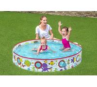 Bestway 1.52m x 25cm Marine Life Multicoloured Paddling Kids Swim Swimming Pool