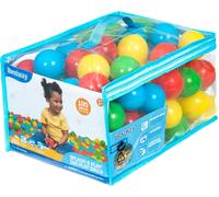 Bestway | 100pcs Pay Balls, Plastic Soft Multicolour Balls for Kids, Indoor and Outdoor Use, No Sharp Edges