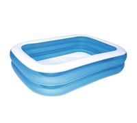 Bestway 12819 Inflatable Swimming Pool 83"x52"x18", Blue/White, M, (12819-19)