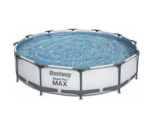 Bestway 12ft x 30" Steel Pro Frame Swimming Pool with Pump