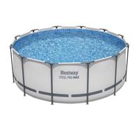 Swimming Pool 12ft x 48” Steel Pro™ Frame Set - Pump Ladder Cover Bestway