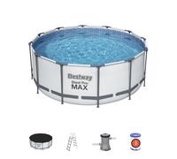 Bestway 12ft x 48inch Deep Swimming Pool Steel Pro Max Above Ground
