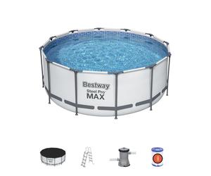Bestway 12ft x 48inch Deep Swimming Pool Steel Pro Max Above Ground
