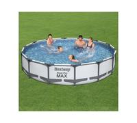 Bestway 14ft x 33in Steel Pro MAX Frame Pool Inc Filter Pump