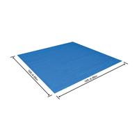 Bestway 92094 Pool Floor Mat 488x488 Cm Clear