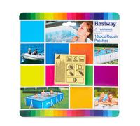 Bestway 2.5in x 2.5in Flowclear Underwater Adhesive Repair Patches 10 Patches