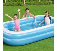 Bestway Blue Rectangular Familiy Pool -2.62m x 1.75m x 51cm - blue