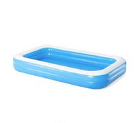 Bestway 305x183x46 Cm Rectangular Inflatable Pool White,Blue 850 Liters