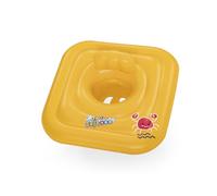 Bestway Swimming Float Inflatable for Toddlers | Square 3-Ring Inflatable Baby Boat Float for Infants 12-24 Months, Yellow