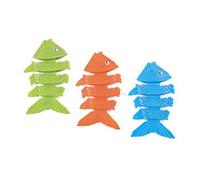 Bestway 3pcs Diving Toy Set | Fish Dive Toys, Swimming Pool Toys Underwater Set for Kids, Boys and Girls, Mulitple Colours