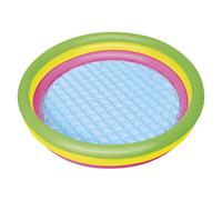 Inflatable 3 Ring Multicoloured Summer Pool