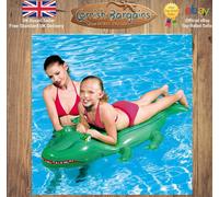 Bestway 41010 Inflatable Pool Float, Crocodile Ride 1.67m x 89cm
