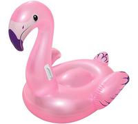 Bestway 41122-19 Inflatable Flamingo Pool Ride-On Toy, Pink, Medium