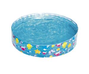 Bestway 55028 Fill 'N Fun Above Ground Pool, Blue, 48 x 10 Inch
